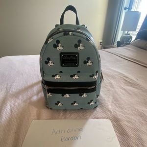 Denim Mickey Mouse loungefly